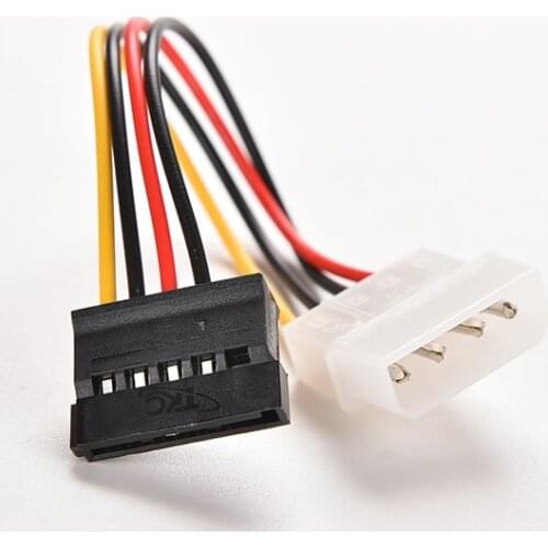 1pc IDE To SATA Power Cable Extenders Wholesale 2pcs IDE To Serial ATA SATA Hard Drive Power Adapter Cable