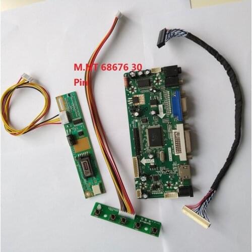 Kit for LQ154M1LW02A 15.4" 1920X1200 Controller board 1 lamps LVDS 30pin VGA Signal Screen Driver Display Panel DVI HDMI