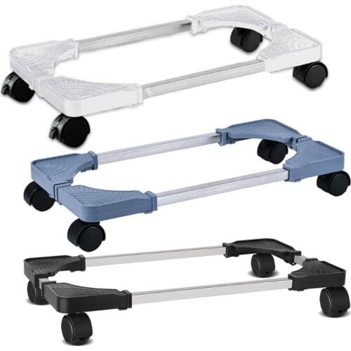 Mobile CPU Computer Tower Desktop Bracket Cooling Base Pulley Chassis Bracket Adjustable Shelf