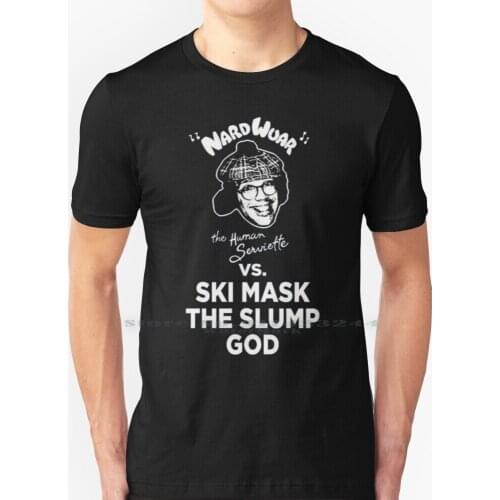 Ski Mask T Shirt 100% Pure Cotton Ski The Slump God Cartoon Broward Rap Hiphop Ski Slump God Ski The Slump God Slump God Vro