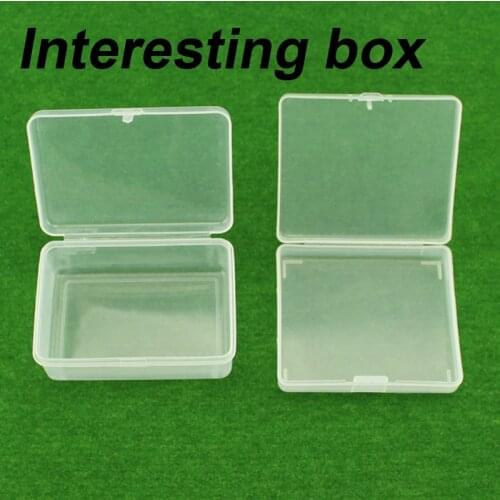 Mini component box, circuit board small box, plastic PVC transparent parts box, circuit box, module shell