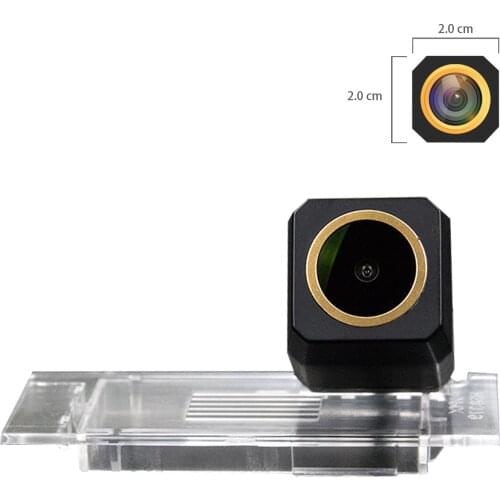 Misayaee Golden HD Car Rear View Reverse Camera Plate Light for Renault Dokker Dacia Nueva Kangoo 2018~2020