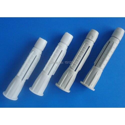 100pcs/bag 8X50mm knot expand nial plastic anchor