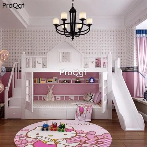 Prodgf 1 Set childrens Bed Princess ins Bed sladder series