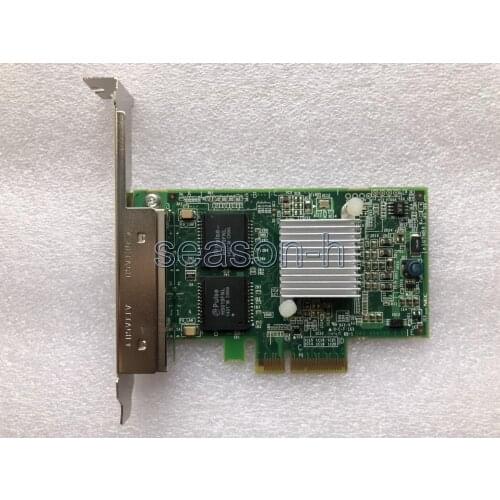 DELL DG7MBR Broadcom BCM5719 Quad Port RJ45 1GbE PCIe x4 Full Profile Network Card