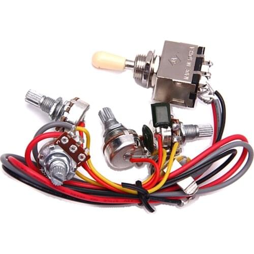 Circuit Wiring 3 Box Toggle Pickup Selectors for Electric Guitar