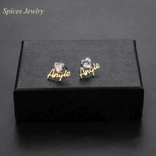 Spices Stainless Steel Customized Belly Button Ring Body Jewelry Piercing Crystal Stones Navel Umbilical Nail Earrings Jewelry