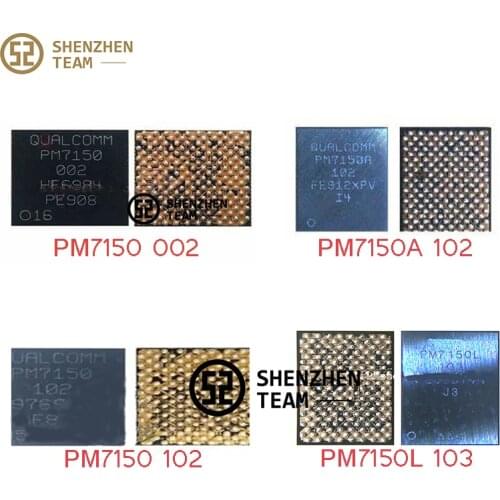 SZteam PMIC PM7150 002 PM7150A 102 PM7150L 103 Power Supply IC for REDMI K20 XIAOMI NOTE 7 CC9 Pro MI 9T Samsung A80 A805F A715F
