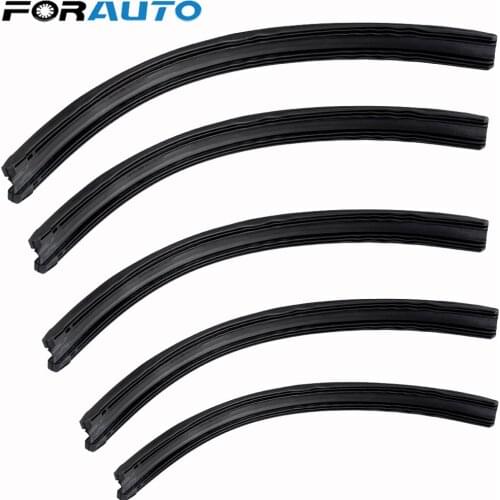 Universal U-type Soft Frameless Bracketless Rubber Car Windshield Wiper Blade 14'' 16'' 19'' 20'' 21'' 24'' 28