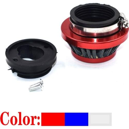 Air Filter 2 stroke for Pocket Bike 47cc 49cc engine carb carburetor Mini Quad ATV Dirt Bike MiniMoto Go Kart Buggy