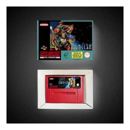 Star Ocean - EUR Version RPG Game Card Battery Save With Retail Box