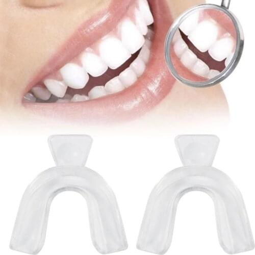 NEW 2PCS Sports Mouthguard Mouth Guard Teeth Cap Protect for MMA Boxing Basketball Teeth Guard Gum Shield Teeth Protect
