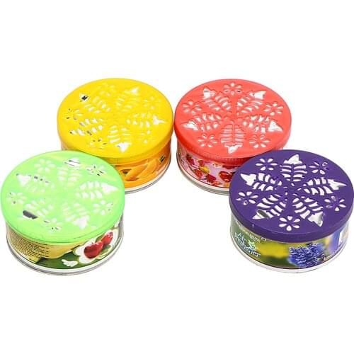 70g Car Auto Decor Fruit Flower Indoor Home Bathroom Solid Ornament Decor Fragrance Diffuser Scent Deodorizing Air Freshener