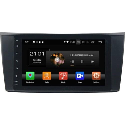 Android 8.0 Octa Core 2 din 8" Car Multimedia DVD GPS for Mercedes Benz E-Class W211 CLS W219 G-Class W463 4GB RAM Mirror-link