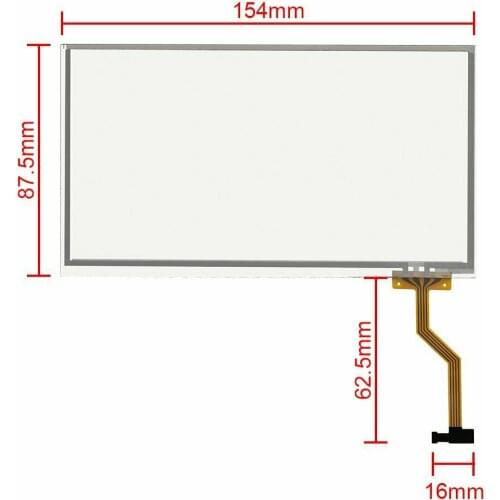 6.5" Touch Screen Digitizer for Jeep Uconnect Mygig REN RER RHR 07-10 LCD Display