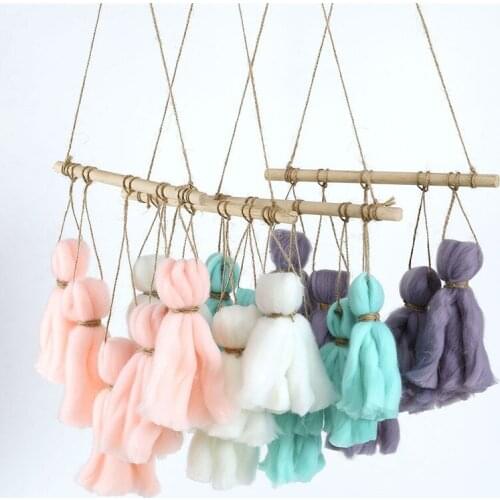 Cotton Wool Tassel Tapestry Pendant Wall Hanging Ornament Ins Nordic Kids Room Decoration Baby Tent Nursery Decor Photo Props