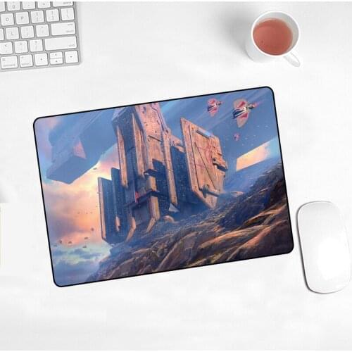 City Landscape Hot Sell New Mouse Pad Anime Natural Rubber Kawaii Cartoon Lovely Office Decoration Home MousePads Skipoem