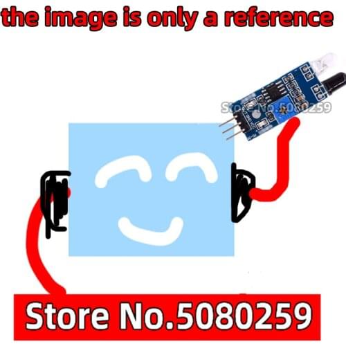 5/3P/1PCS Intelligent car robot diffuse reflection obstacle avoidance sensor module infrared module photoelectric switch