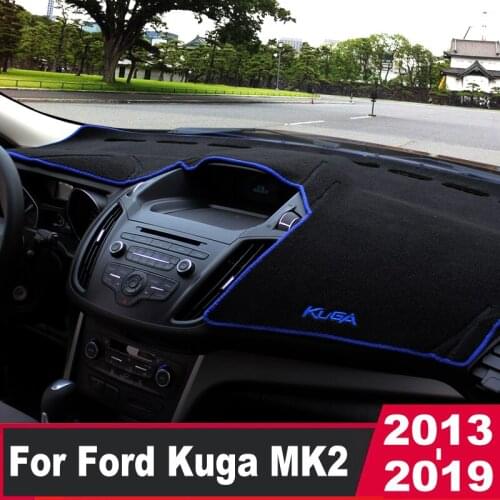 Car Dashboard Cover Mat Sun Shade Pad Instrument Panel Carpets For Ford Kuga 2 mk2 Escape 2013-2016 2017 2018 2019 Accessories