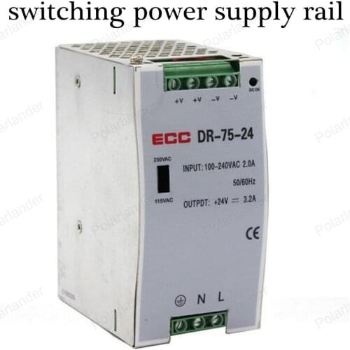 LED strip Driving power supply rail AC/DC 24V 3.1A output power supply High quality Insulating aluminum Lighting Transformer