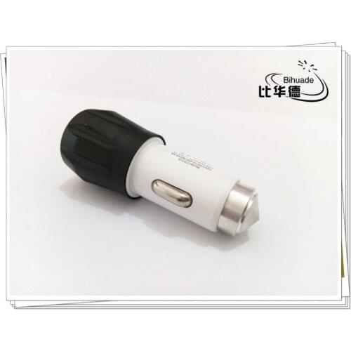 BIHUADE New Arrival Car Charger Adaptor Bullet Dual Mini USB 2-Port Charge 2 USB devices