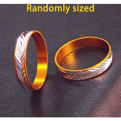 Couple Tail Ring Men And Women 2021 Hot Sale Classic Simple Fashion Tail Ring Plated Flower Ring Shining ValentineS Day Gifts