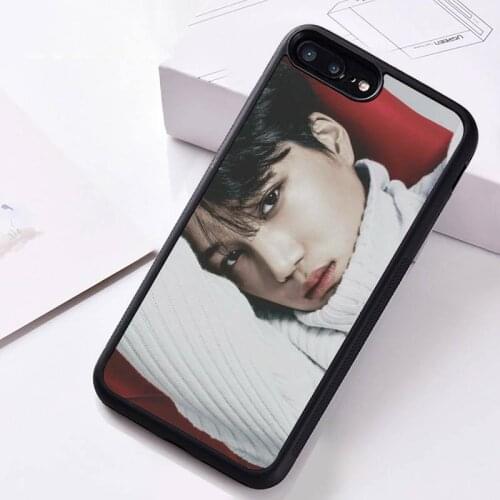 EXO baekhyun Phone Case Rubber for iPhone 12 pro max mini 11 pro XS MAX 8 7 6 6S Plus X 5S SE 2020 XR case