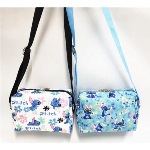 Stitch Baby Capacity Wallet Children Cartoon Lovely Phone Bags Fashion Street Shoulder Bags Parent-child Bag