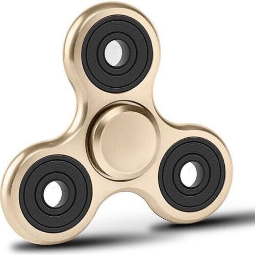 Triangle Finger Spinner Aluminum Alloy Silent Fidget Spinner R188 Bearing Turn for 6 Minutes Child Toys Stress Relief Toys