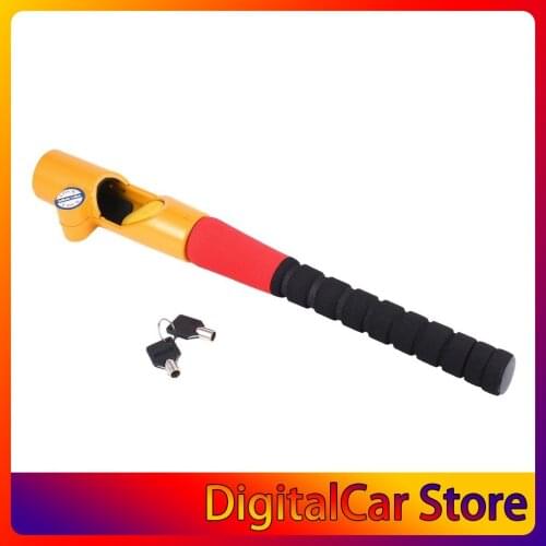 Universal Vehicle Auto Car Truck Van SUV Baseball Style Steering Wheel Lock Car Anti-theft Lock Security Guard Tool