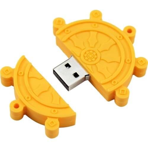 Creative New style Rudder pen drive cartoon usb flash drive 4GB 8GB 16GB 32GB 64GB Usb flash drive Pendrive