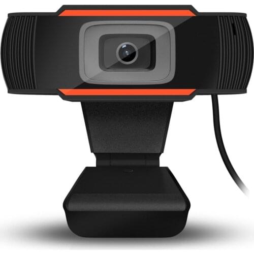 Webcam HD 480P PC Camera with Absorption Microphone MIC for Skype for Android TV Rotatable Computer Camera USB Web Cam