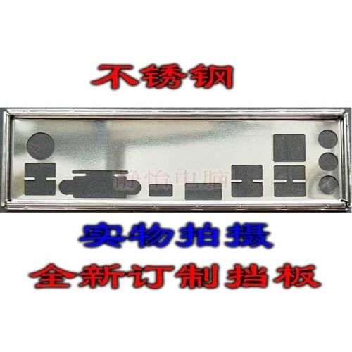 IO I/O Shield Back Plate BackPlate BackPlates Blende Bracket For ASUS TUF Z370-PLUS GAMING TUF B450-PLUS GAMING