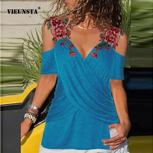 2021 New Fashion Women Summer T-shirt Top Casual Hedging Top Spring Ladies Slim Short Sleeve Solid Color Elegant Office Tops 3XL