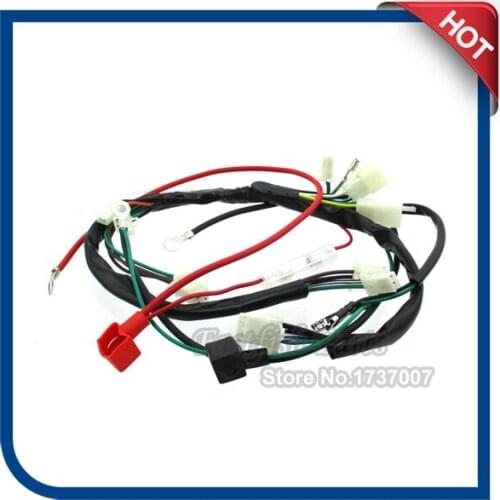 Wiring Harness Loom For Zongshen 190cc Electric Start Engine Pit Dirt Bike