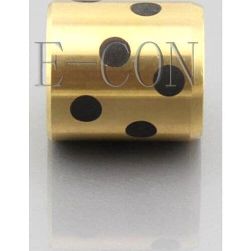 1PCS JDB Oilless Graphite Lubricating Brass Bearing Bushing Sleeve 14x20x12mm
