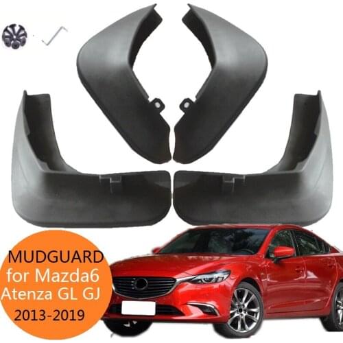 For Mazda6 Atenza GL GJ 2013-2019 Car Mudflaps Fender Mud Guard Flap Splash Flaps Mudguards Car Accessories 4PCS