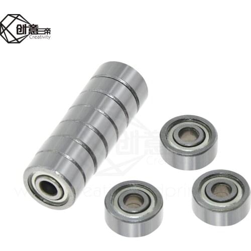 5pcs/lot Ball Bearings 623ZZ 3x10x4mm Part 623-ZZ Wheel Miniature Deep Groove 3D Printer Parts 623 ZZ Pulleys Stainless Steel