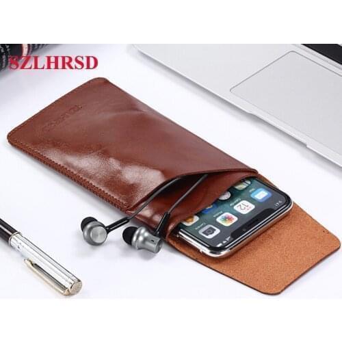 For OPPO Reno5 Pro Reno4 Reno3 Pro Realme 6 Pro 6i 6s 7 Pro X50 Super slim sleeve cover for Realme 8 Pro Leather case Phone bag