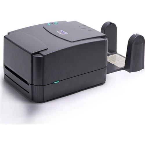 Barcode Label Printer Thermal Ribbon Clothing Tag Sticker Washing Label Self-adhesive Label Machine ttp-244pro