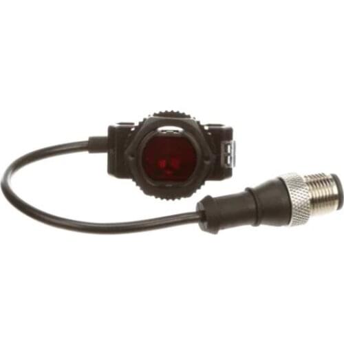 QS18VP6RQ5 Photoelectric Sensor, Receiver, 20m Range, PNP, 10-30VDC, 4-Pin Euro,QS18 Series 64584