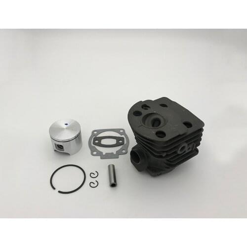 HUNDURE 46MM Cylinder Piston Assy W/ Gasket Set For Husqvarna 51 55 RANCHER Chainsaw Engine Parts # 503 60 91 71
