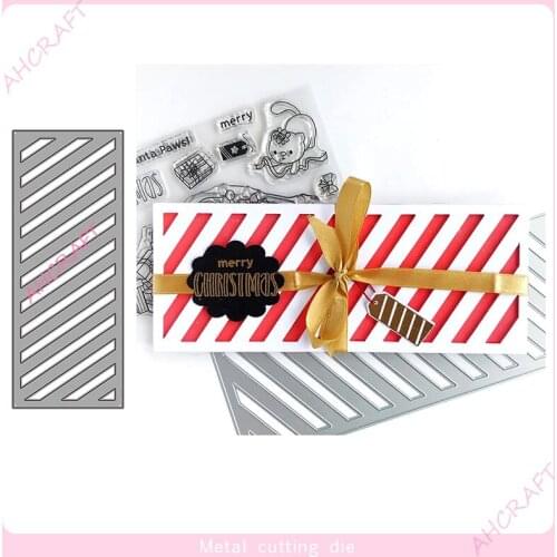 Long rectangle border Metal Cutting Dies for DIY Scrapbooking Photo Album Decorative Embossing PaperCard Crafts Die2020