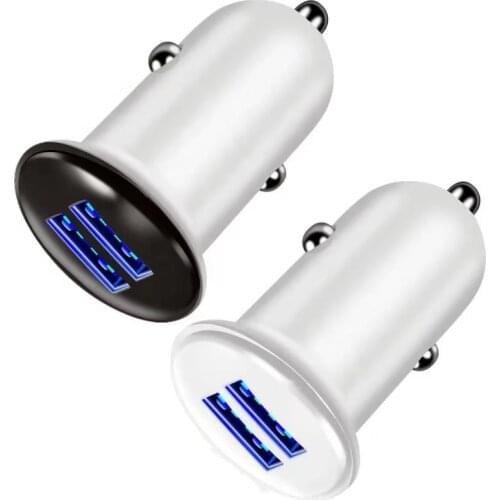 3.1A Mini Dual Usb Auto Sigarettenaansteker Universele Motorcycle Car Truck Van Atv Boot Voor Iphone 11X8 7 Samsung Xiaomi