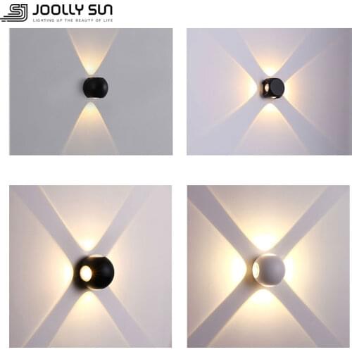 Outdoor & Indoor Wall Decoration Lights Waterproof Modern Facade Light Aluminum Ball Shape Wall Lighting LED Corridor Wall Lamp
