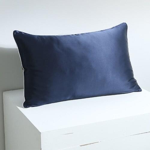 100% Silk Pillowcase Good For Hair And Skin 19Momme Mulberry Standard Size 48cmX74cm Silk Pillow case Home Bedding Free Shipping