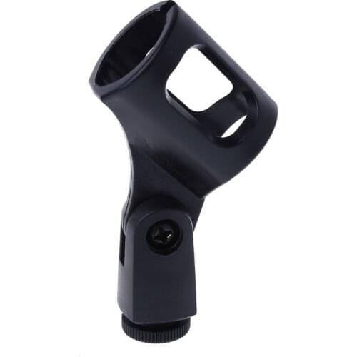 New Mic Microphone Flexible Stand Accessory Plastic Clamp Clip Holder Mount