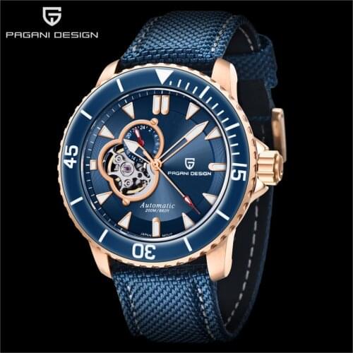 Pagani Design 2021 New Top Brand Casual Fashion Mens Mechanical Watch Sapphire Glass NH39A Movie Waterproof Watch Montre Homme