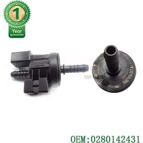 Vapor Canister Purge Solenoid Valve For Audi A3 A4 A6 Q7 A8 For V W Je tta Golf OEM 0280142431 06E 906 517 A 06E906517A