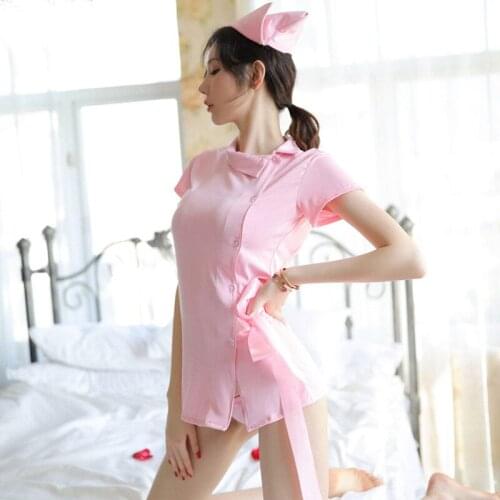 Sexy underwear role-playing hip short skirt sweetheart cute sexy girl nurse passion suit